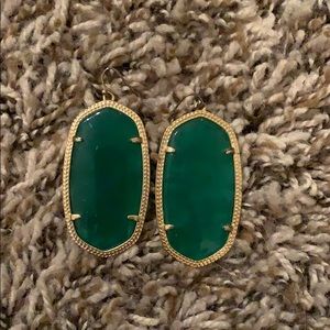 Kendra Scott Danielle Earrings in Green